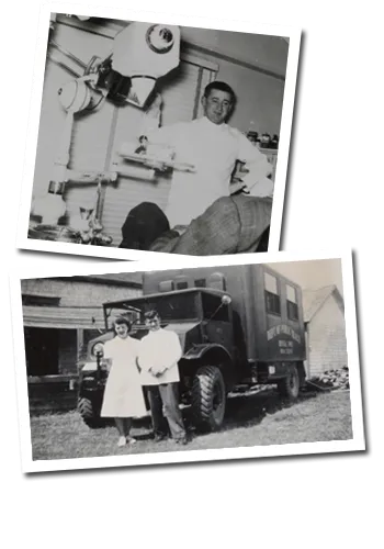 Family photos of Dr. Philip Simon